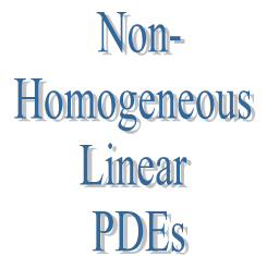 9. Non-Homogeneous Linear PDEs
